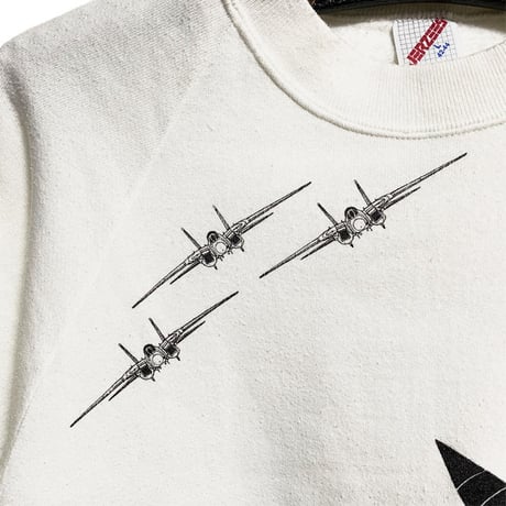 【USED】80'S F-14 TOMCAT SWEATSHIRT