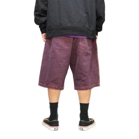 【USED】90'S BLIND SKATEBOARDS WINE RED DENIM SHORTS