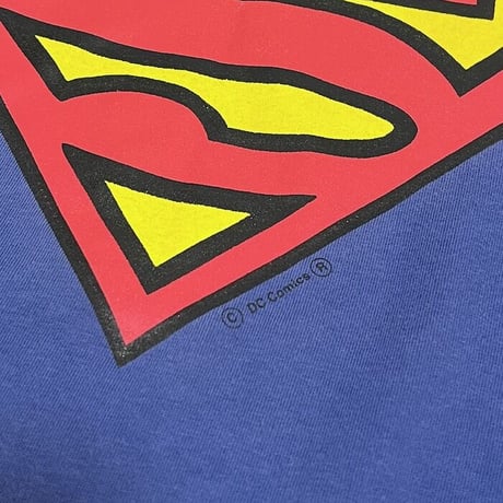 【USED】90'S-00'S LANDS' END SUPER MAN T-SHIRT