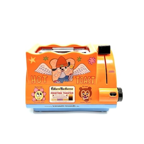 【USED】90'S PARAPPA THE RAPPER OFFICIAL SPACE AGE 1 PRINTING TOASTER