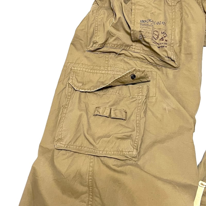 幻特別高級旗艦店限定新品未使用全盛期　Abercrombie&Fitch カーゴ 楽天市場】【50％OFF】AND WANDER（アンドワンダー） オーバー