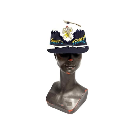 【DEAD STOCK】1996 VEGA × Street Fighter II “Dhalsim” Snapback Cap Made for Italy