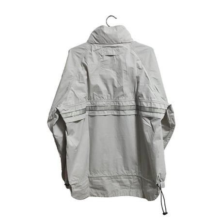 【USED】90'S CK CALVIN KLEIN JEANS  REFLECTIVE LINE PULLOVER OFF WHITE