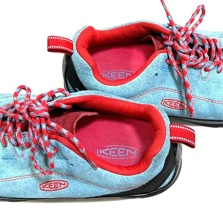 【USED】00'S KEEN JASPER SNEAKERS SKY BLUE × RED
