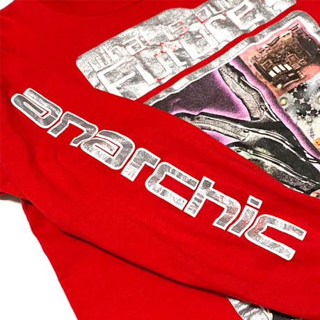 【USED】90'S ANARCHIC ADJUSTMENT FUTURE L/S T-SHIRT