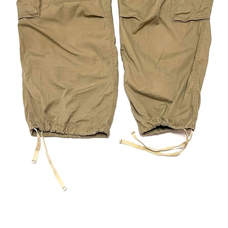 【USED】00's Abercrombie & Fitch BAGGY CARGO PANTS BEIGE