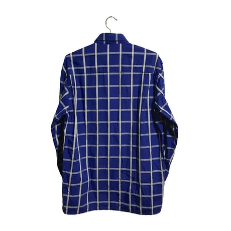 【USED】90'S CALVIN KLEIN JEANS LATTICE CHECK SHIRT