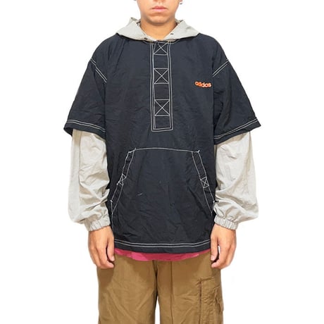 【USED】90'S ADIDAS STREETBALL CHALLENGE LAYERED PARKA