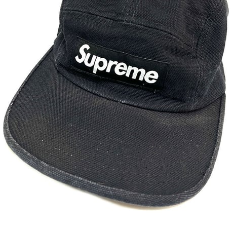 【USED】00'S SUPREME COTTON DUCK CAMP CAP