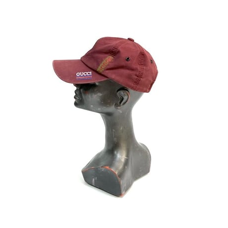 【USED】90'S BOOTLEG GUCCI EMBROIDERED CAP