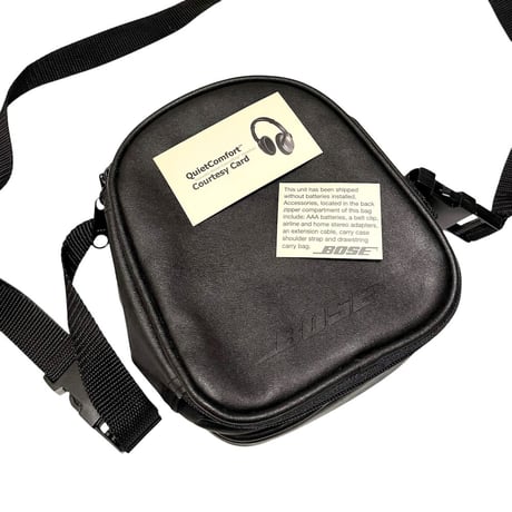 【DEAD STOCK】00's BOSE DOUBLE POCKET MINI SHOULDER BAG