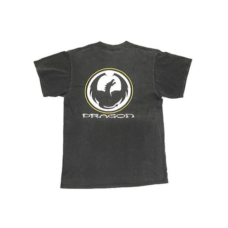【USED】90'S-00'S DRAGON CENTER LOGO T-SHIRT