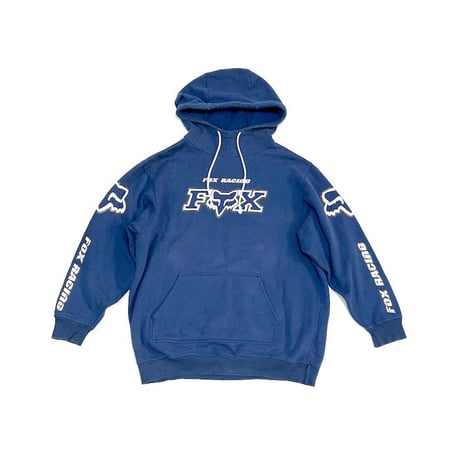【USED】00'S FOX RACING PULLOVER HOODIE
