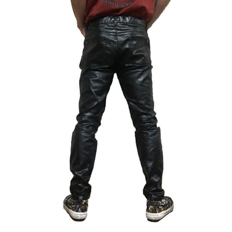 【USED】CHANEL HOMME COATED TROUSERS