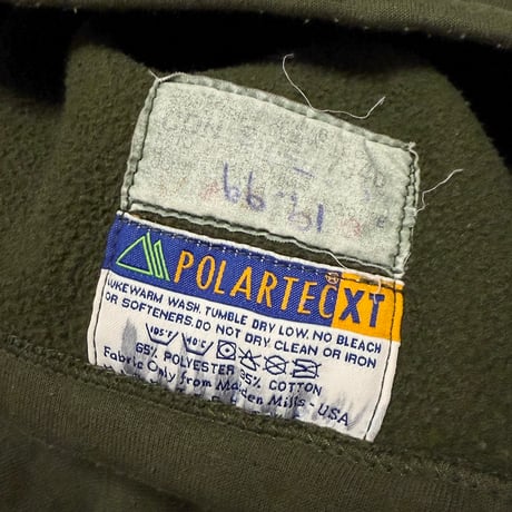 【USED】90's CANADIAN ARMY﻿ "IECS" POLARTEC ZIP JACKET