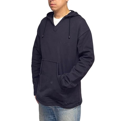 【USED】90's ARMANI JEANS Skipper Hooded Sweatshirt