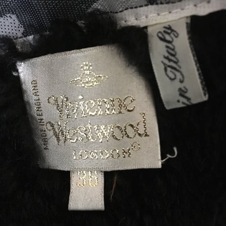 【USED】90'S VIVIENNE WESTWOOD GOLD LABEL MEN'S MOUTON COAT BLACK