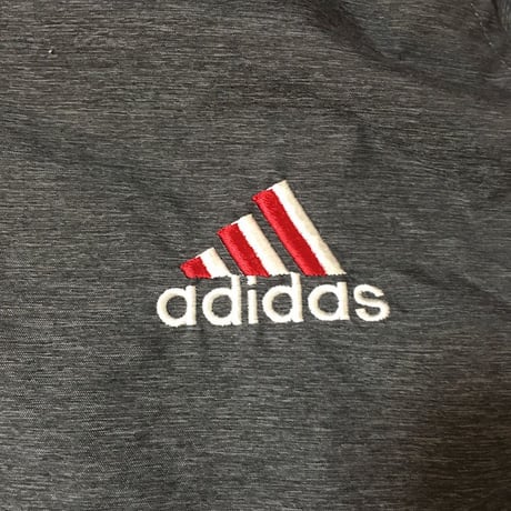 【USED】90'S ADIDAS NYLON ZIP-UP HOODIE
