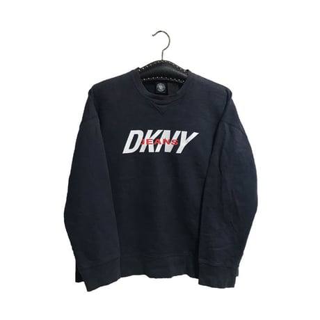【USED】90'S  DKNY JEANS OLD SWEATSHIRT