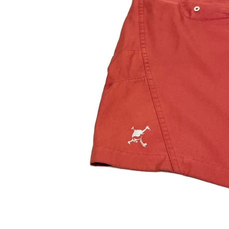 【USED】00's OAKLEY SOFTWARE SHORTS GRADATION RED