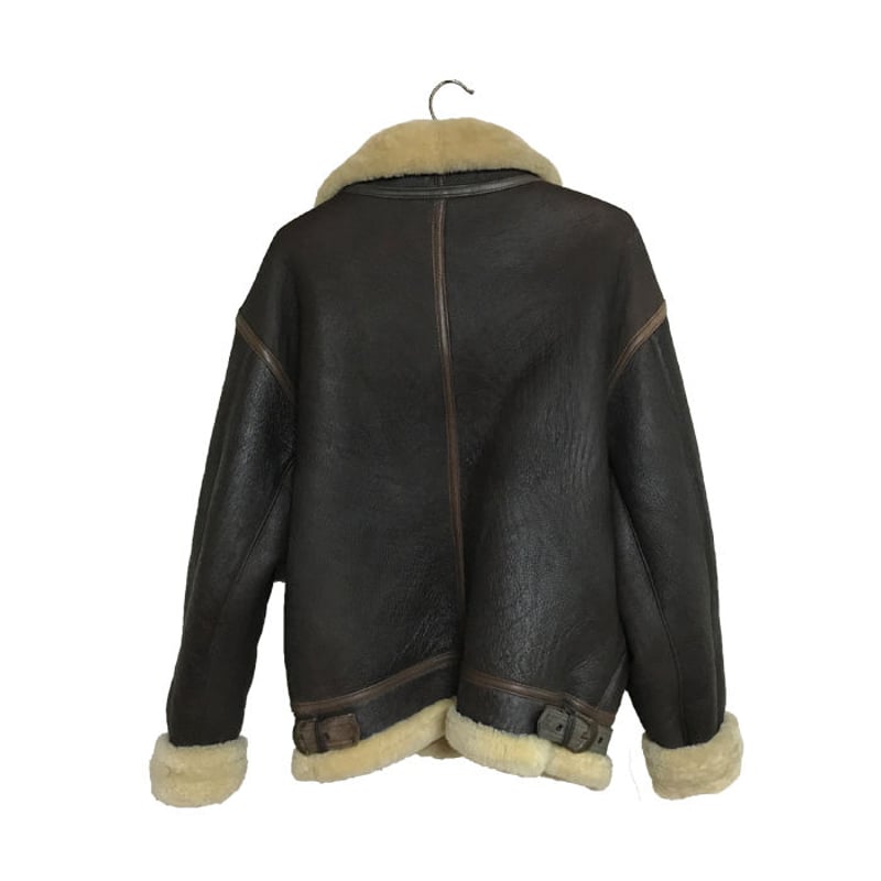 USED】MOUTON B-3 BOMER JACKET MADE BY TEODEM |