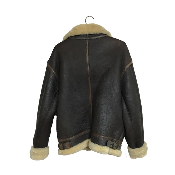 USED】MOUTON B-3 BOMER JACKET MADE BY TEODEM |