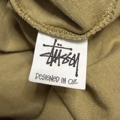 【USED】90's STUSSY Moon Landing Photo T-shirt Made in Australia