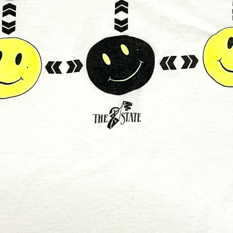 【USED】90's SMILEY "EXSTACY" T-SHIRT