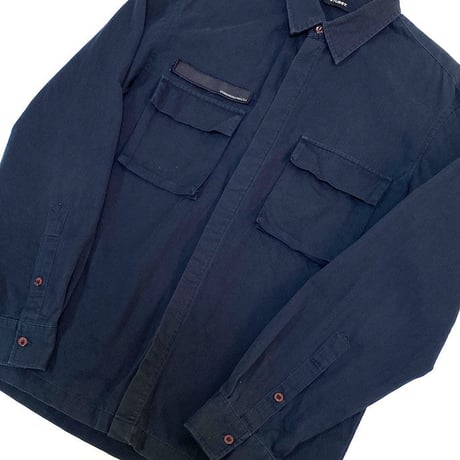 【USED】90'S-00'S STUSSY MINIMAL WORK SHIRT