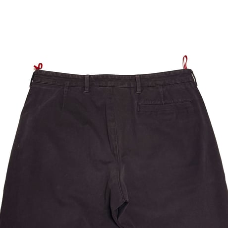 【USED】00's PRADA SPORT Sun-Faded Zip-Hem Technical Trousers