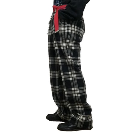 【USED】70'S CHECK WOOL TROUSERS