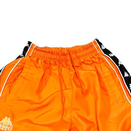 【USED】90'S-00'S KAPPA POLY TRACK PANTS ORANGE