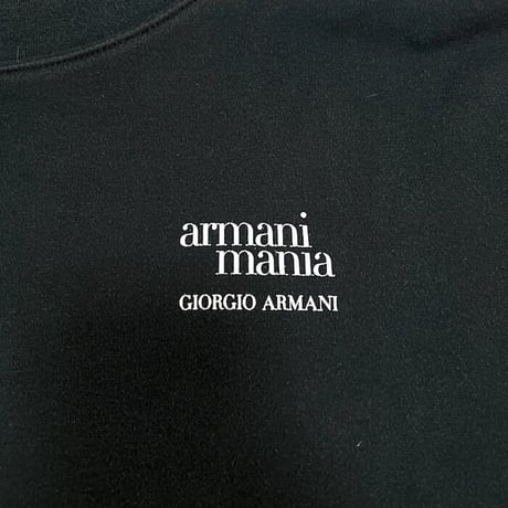 【USED】00'S ARMANI MANIA GIORGIO ARMANI MOCK-NECK L/S T-SHIRT