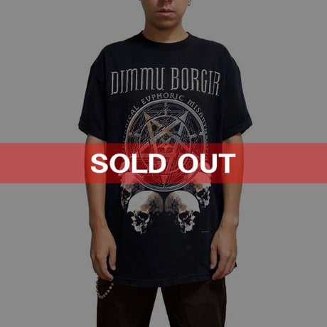 【USED】00'S DIMMU BORGIR T-SHIRT