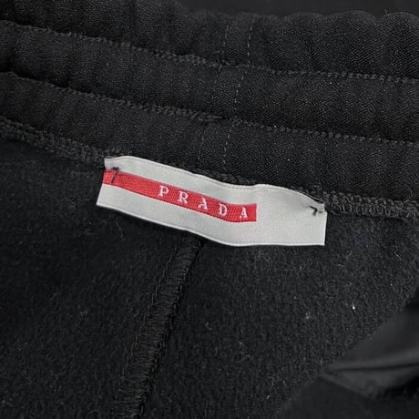 【USED】00'S PRADA SPORT LINEA ROSSA FLARE TRACK PANTS
