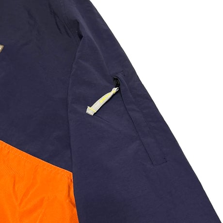 【USED】00's VANS ANOLAK NYLON JACKET NAVY × ORANGE