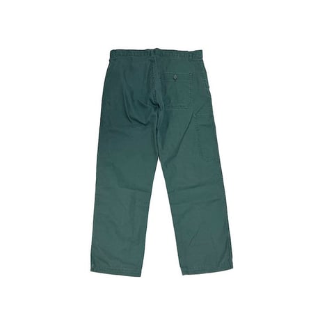 【USED】70'S-80'S FRENCH WORK PANTS DEEP GREEN