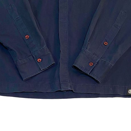 【USED】90'S-00'S STUSSY MINIMAL WORK SHIRT