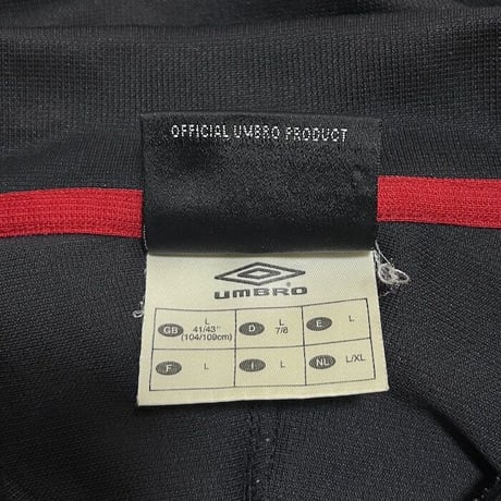 【USED】00'S UMBRO MANCHESTER UNITED FOOTBALL GAME SHIRT
