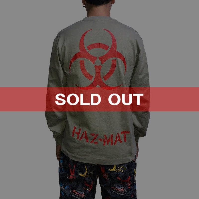 USED】90'S HAZ-MAT L/S T-SHIRT | KONBINI