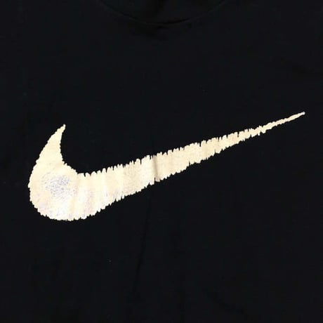 【USED】90'S NIKE SWOOSH T-SHIRT BLACK