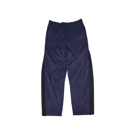 【USED】00's NIKE Tech Training Partial Side Zip Ventilation Pants Navy