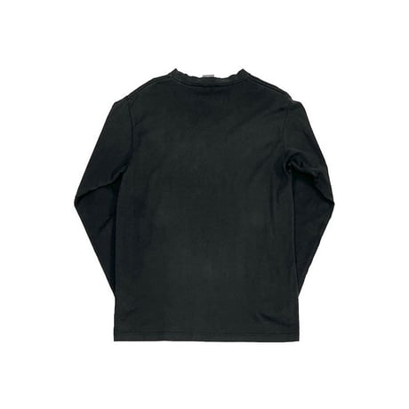 【USED】00'S NIKE LOGO EMBROIDERY L/S T-SHIRT SIZE:M