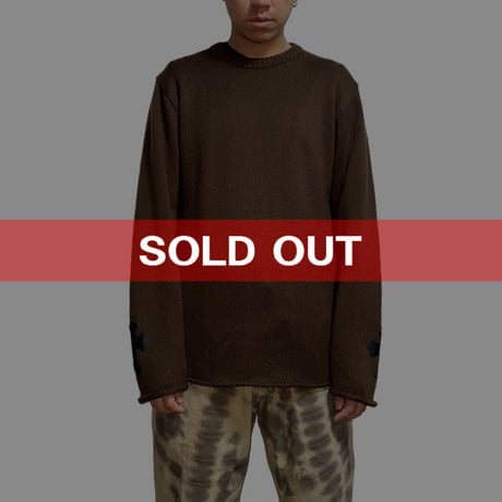 【USED】90'S CHROME HEARTS COTTON SWEATER
