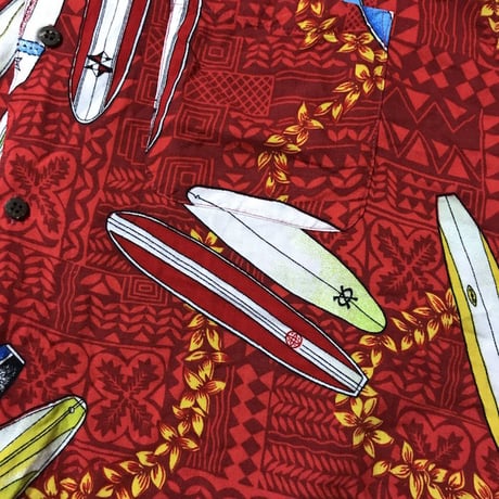 【USED】SURF BOARD ALOHA SHIRT