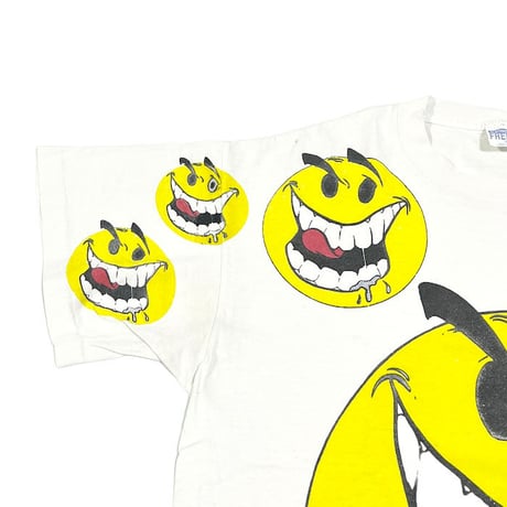 【USED】90'S FREEZE ACID SMILY TRUST ME T-SHIRT