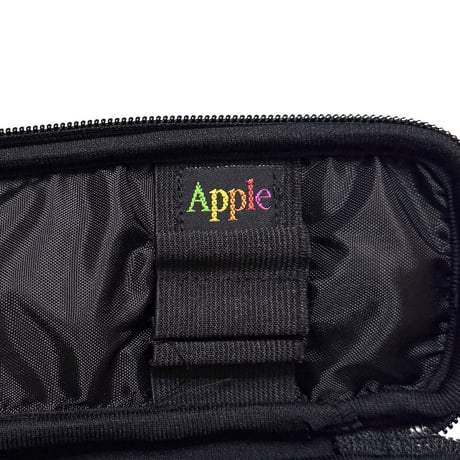【DEAD STOCK】80s Apple Rainbow Logo Pencil Case