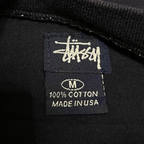 【USED】90's-00's STUSSY FRENCH FIREMAN L/S T-SHIRT