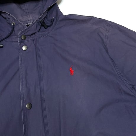 【USED】90's Polo by Ralph Lauren SUN FADE COTTON MOUNTAIN PARKA