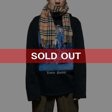 【USED】90'S BURBERRYS CASHMERE SCARF